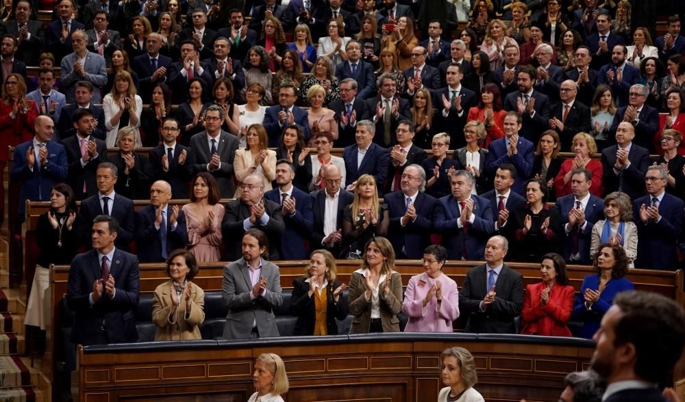 El Rey preside la apertura solemne de la legislatura.