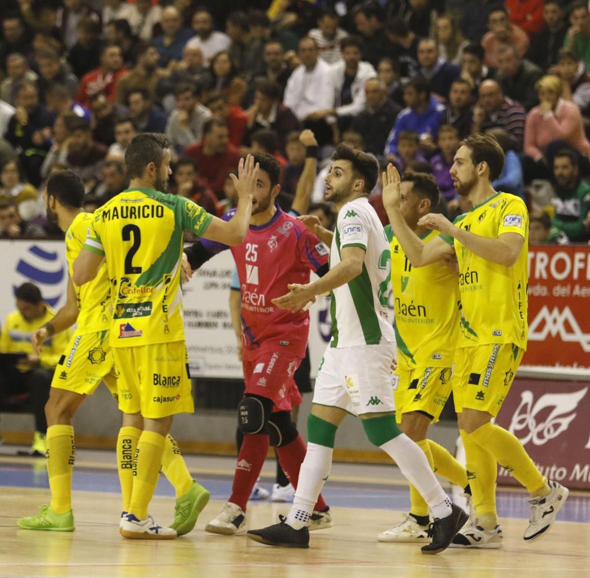 Las imágenes del Córdoba Futsal y Jaén Paraíso Interior