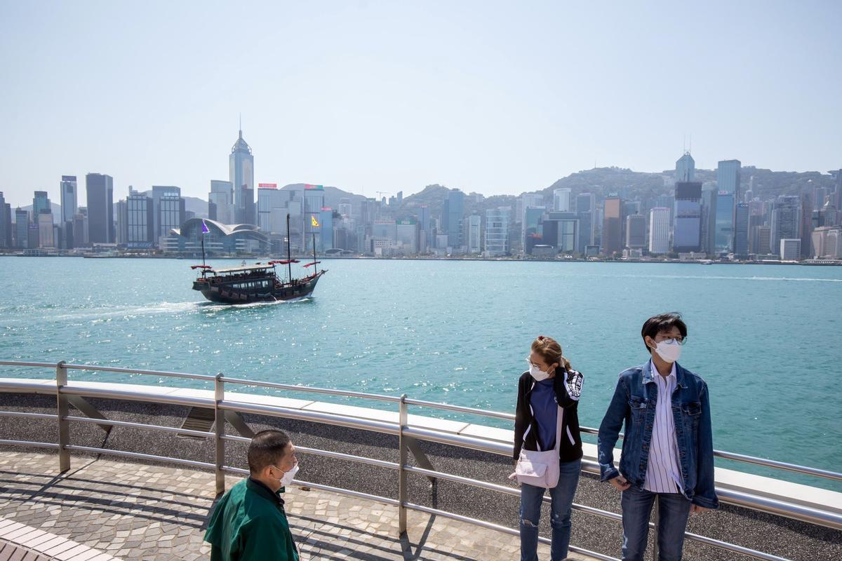 Adiós a las mascarillas en Hong Kong