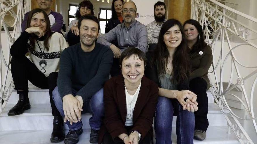 Huergo da a conocer la lista de Ganar Xixón 2019 en Podemos