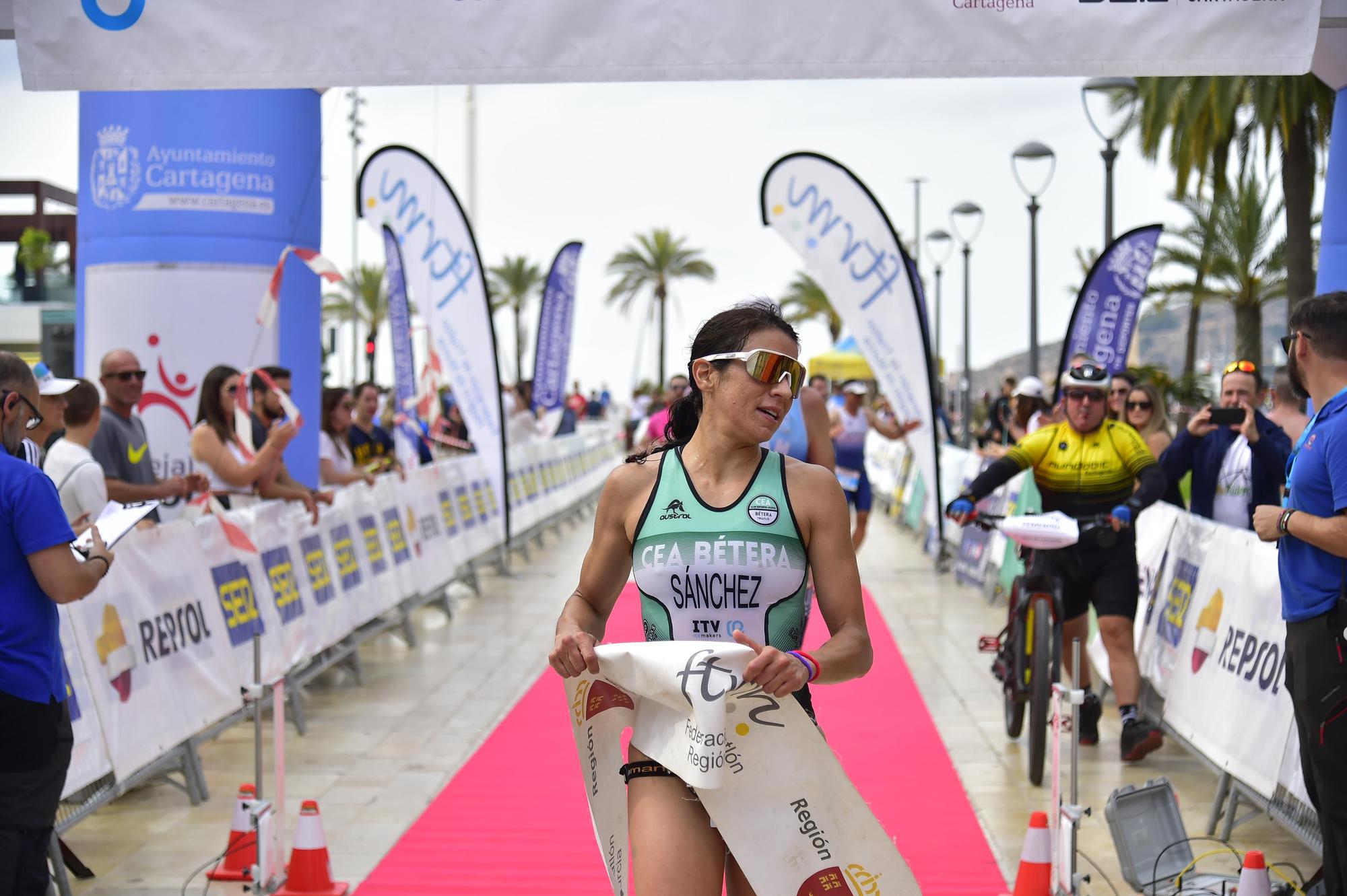 Las mejores fotos del Triatlón Ciudad de Cartagena 2023.