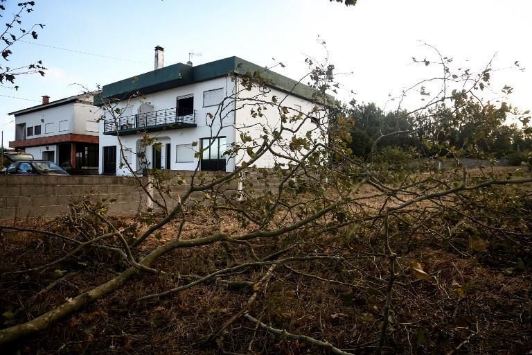 Pas de l'huracà Leslie per Portugal