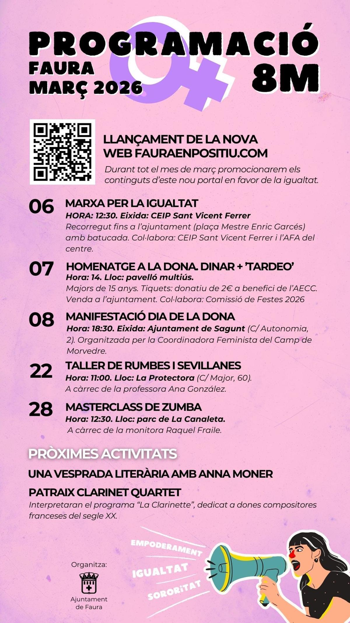 Programa del Dia de la Dona 2026.