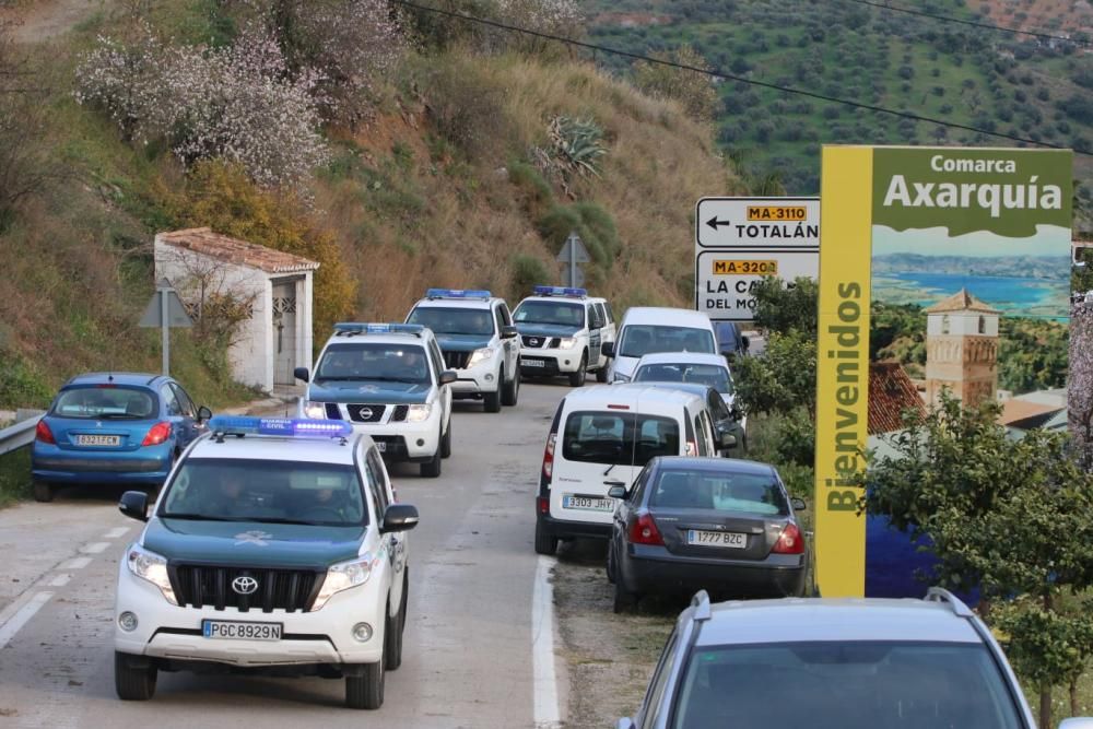 Avanzan los trabajos de rescate de Julen en Totalán