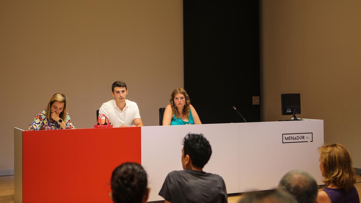 Ribes y Ribera, ayer, en el Consejo Local de Comercio.