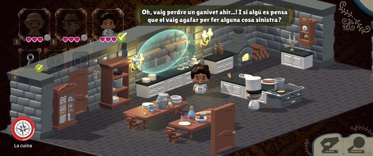Una imatge del videojoc 'Clue: Murder by death' de Cocodrolo Games