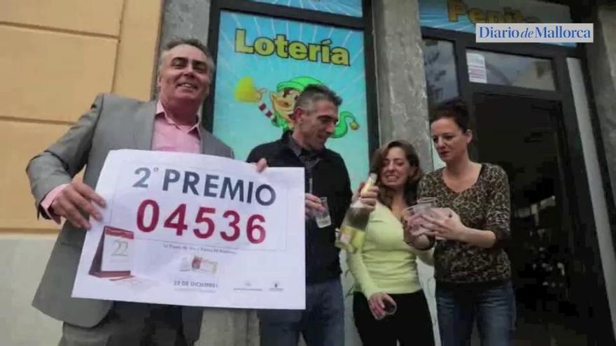 El 04536, segundo premio de la Lotería de Navidad, vendido en Palma