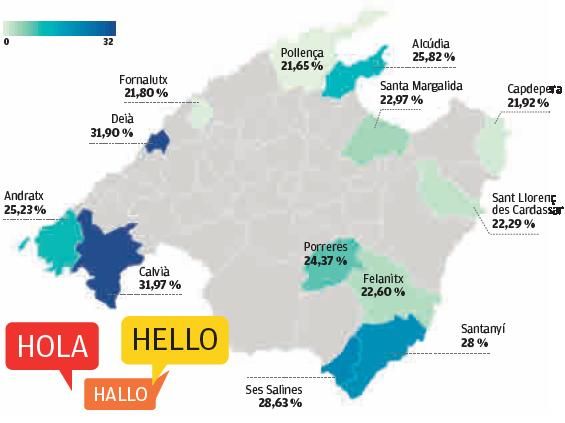 Radiografía de la población extranjera: un 7% más en un año