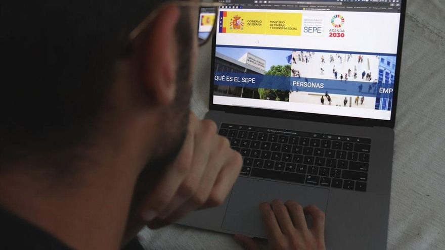 La web del SEPE vuelve a dar cita previa, aunque con incidencias en el servicio