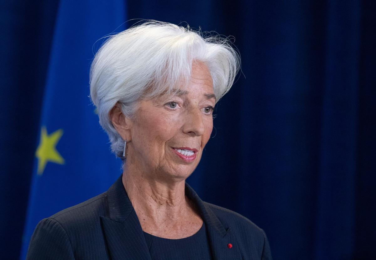 La presidenta del Banco Central Europeo (BCE), Christine Lagarde.