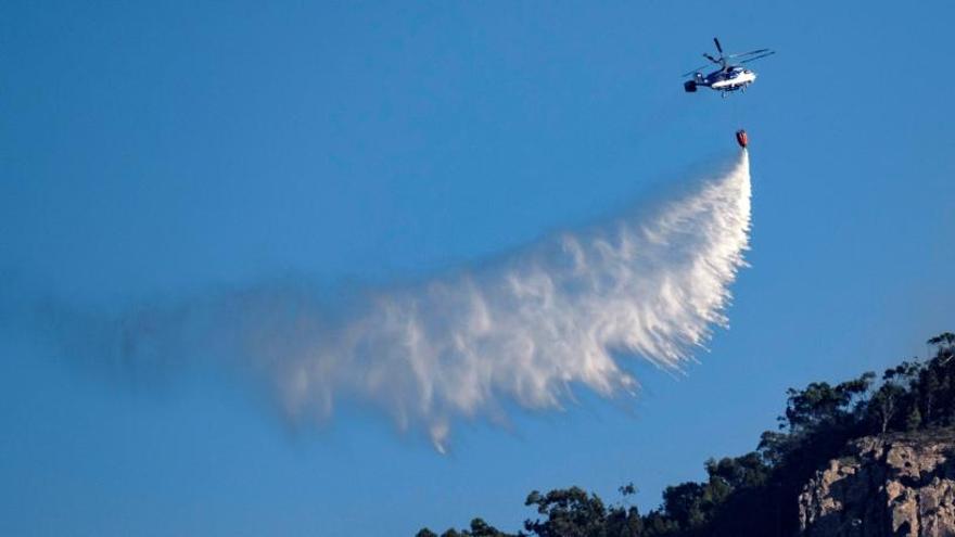 El incendio, cerca de ser controlado.