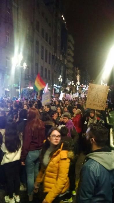 Manifestación del 8-M en Vigo