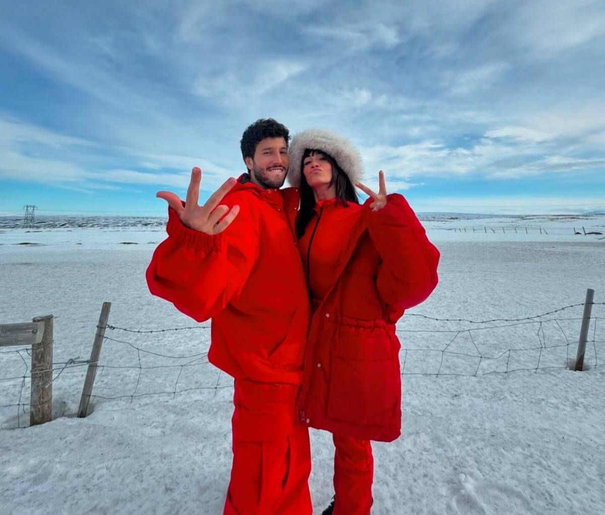 Aitana y Sebastian Yatra en la promoción de su canción 'Akureyri'