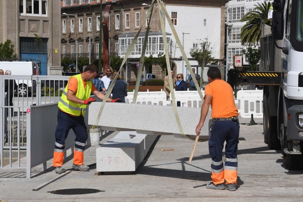 Algunos ya prueban el banco de la Marina