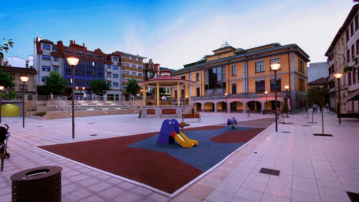 El ayuntamiento de San Martín en Sotrondio.