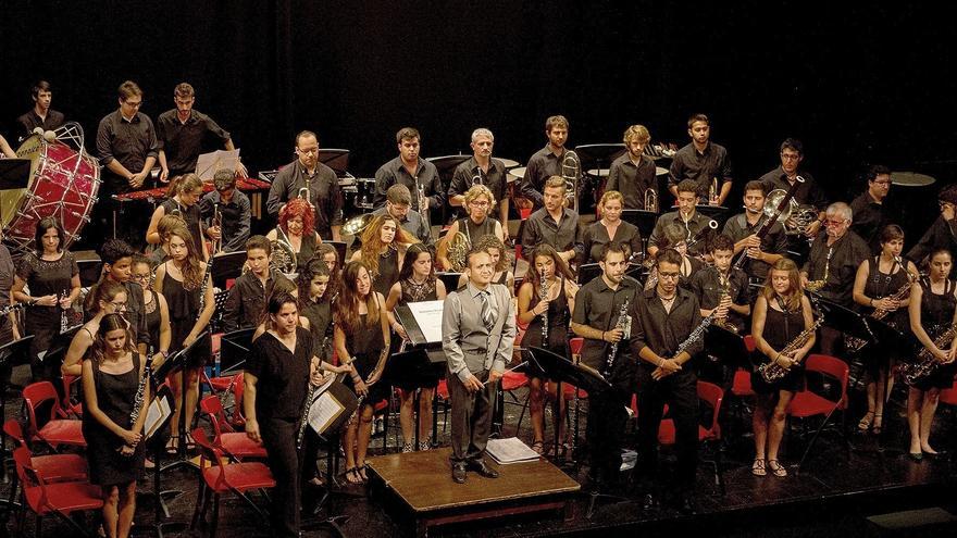 Músiques de Sant Antoni. Banda de Música de Manacor i Tramudança. A l&#039;Auditori de Manacor