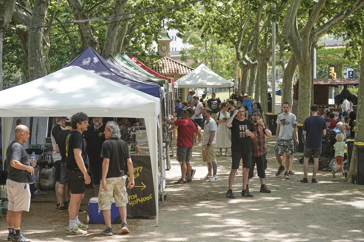 La fira de la cervesa artesana, l'any passat.