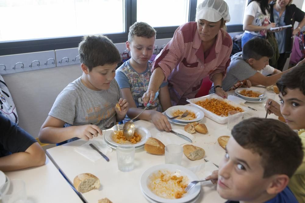 Comienzo del curso escolar en Oviedo