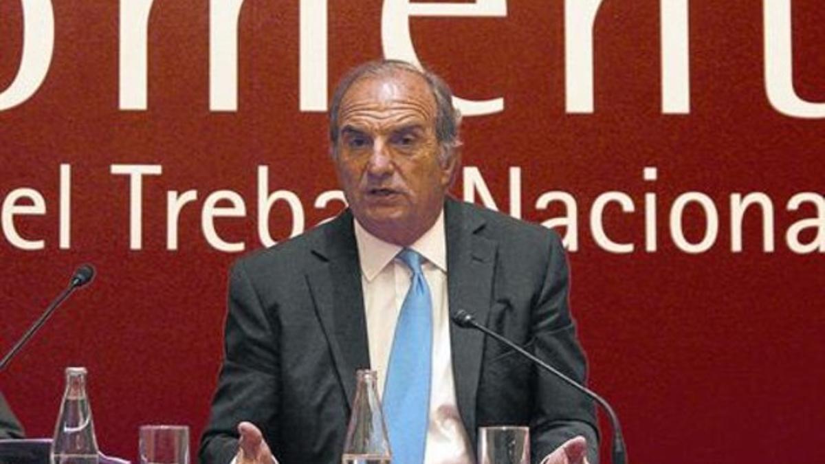 El presidente de Foment del Treball, Gay de Montellà.