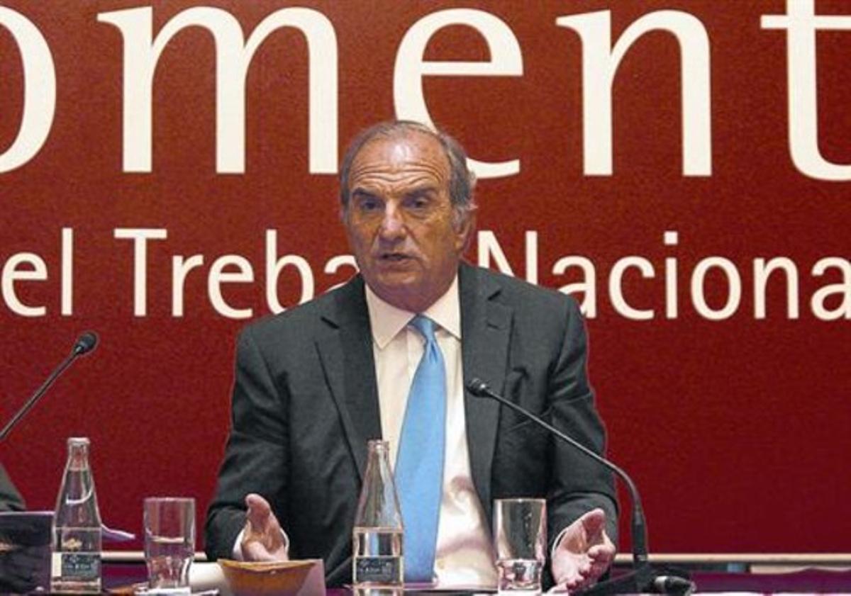 El president de Foment del Treball, Gay de Montellà.