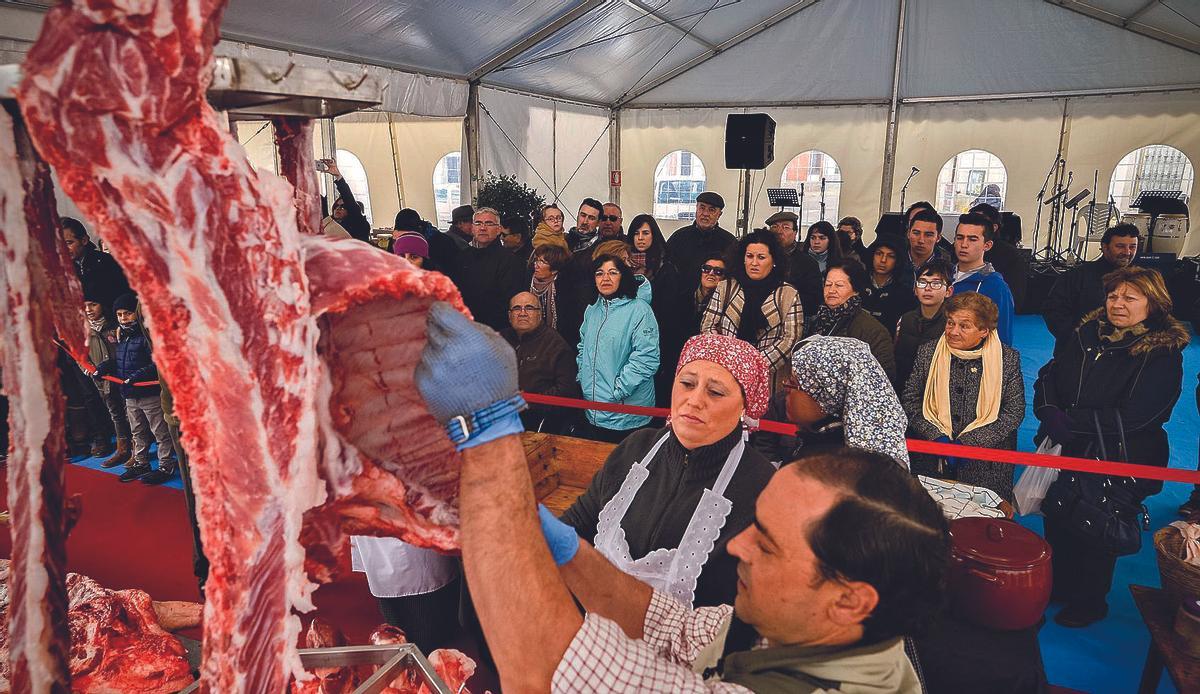 Villanueva de Córdoba acogió el pasado mes de febrero la fiesta de la matanza.