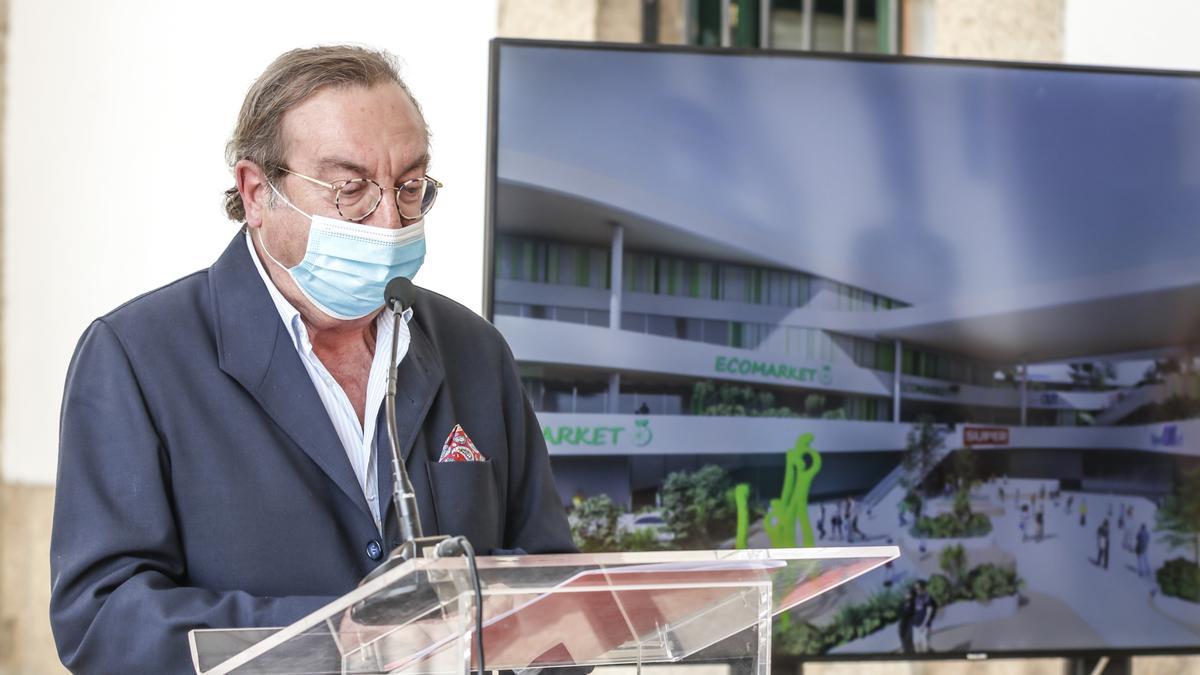 Enrique Feduchy, este martes durante la presentación del proyecto.