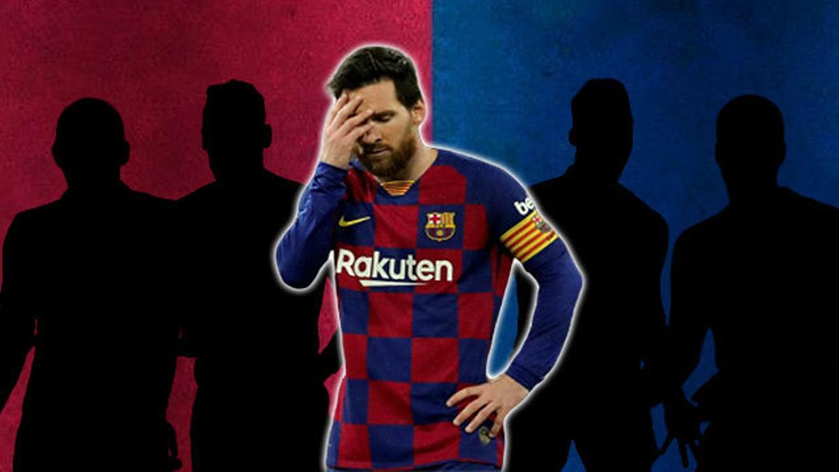Los cuatro fichajes en los que piensa el Barça para no dejar solo a Messi