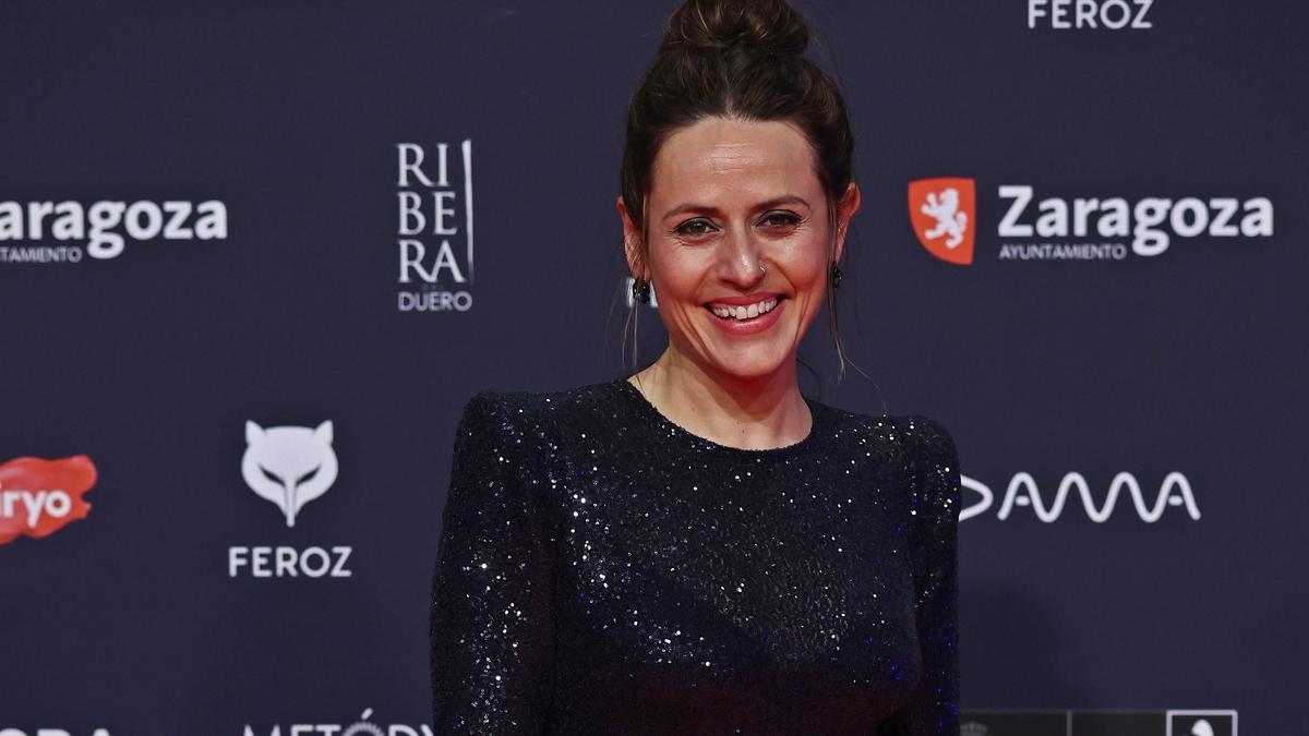 La actriz Itziar Ituño posa en la alfombra roja previa a la gala de la X edición de los Premios Feroz