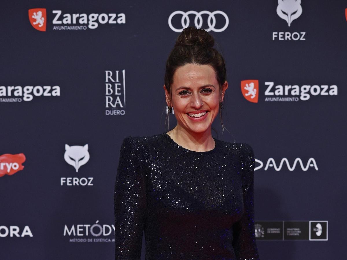La actriz Itziar Ituño posa en la alfombra roja previa a la gala de la X edición de los Premios Feroz.