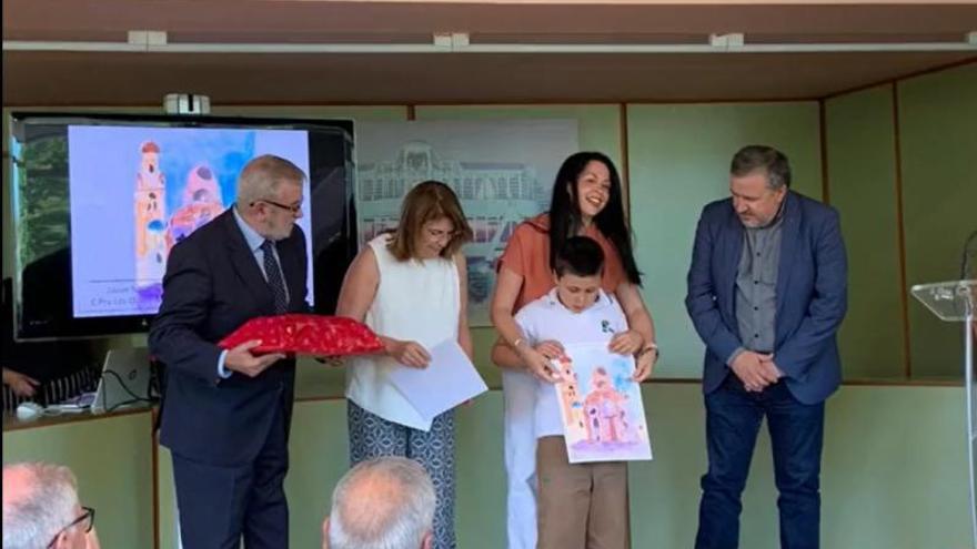 Un alumno de Los Olivos, premiado en el certamen ‘Dibuja tu rincón favorito de la Región de Murcia’