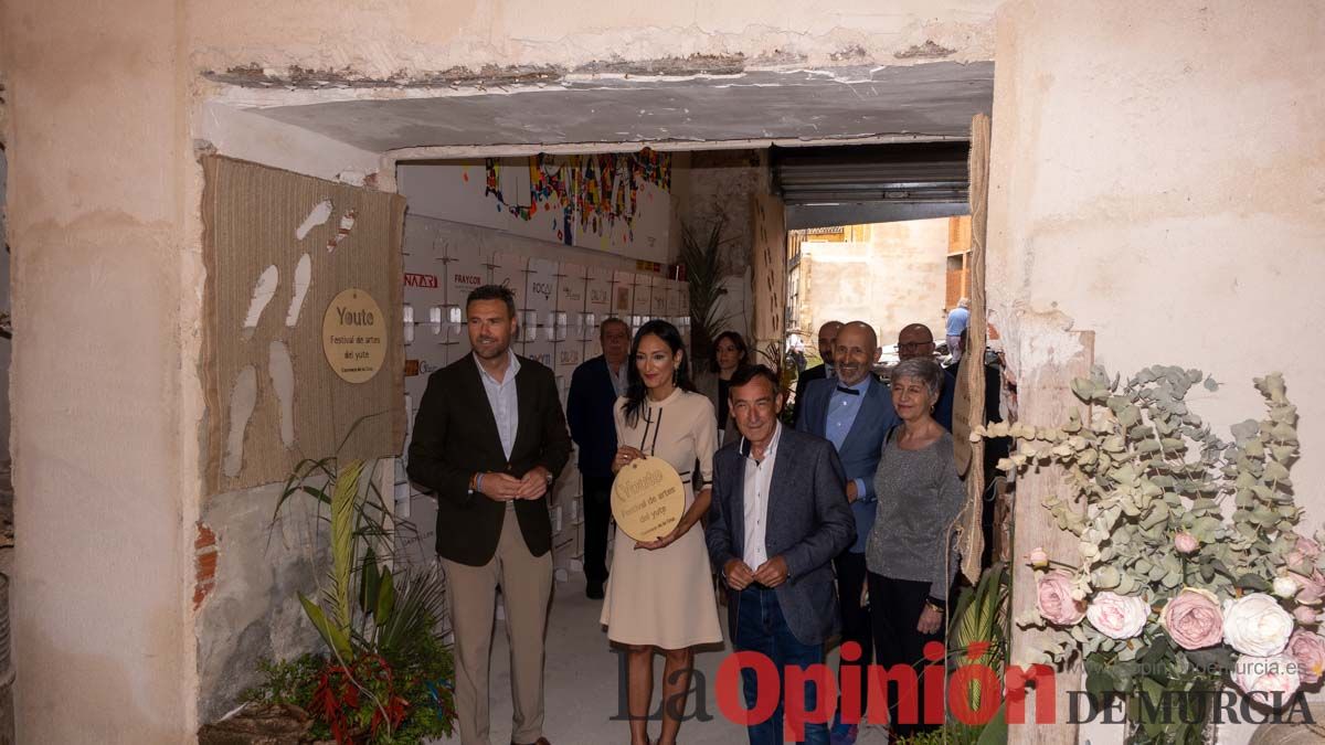 Inauguración de la Feria del Calzado 'Youte Festival' en Caravaca