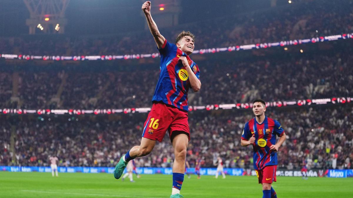 Así narró la radio el gol de Fermín