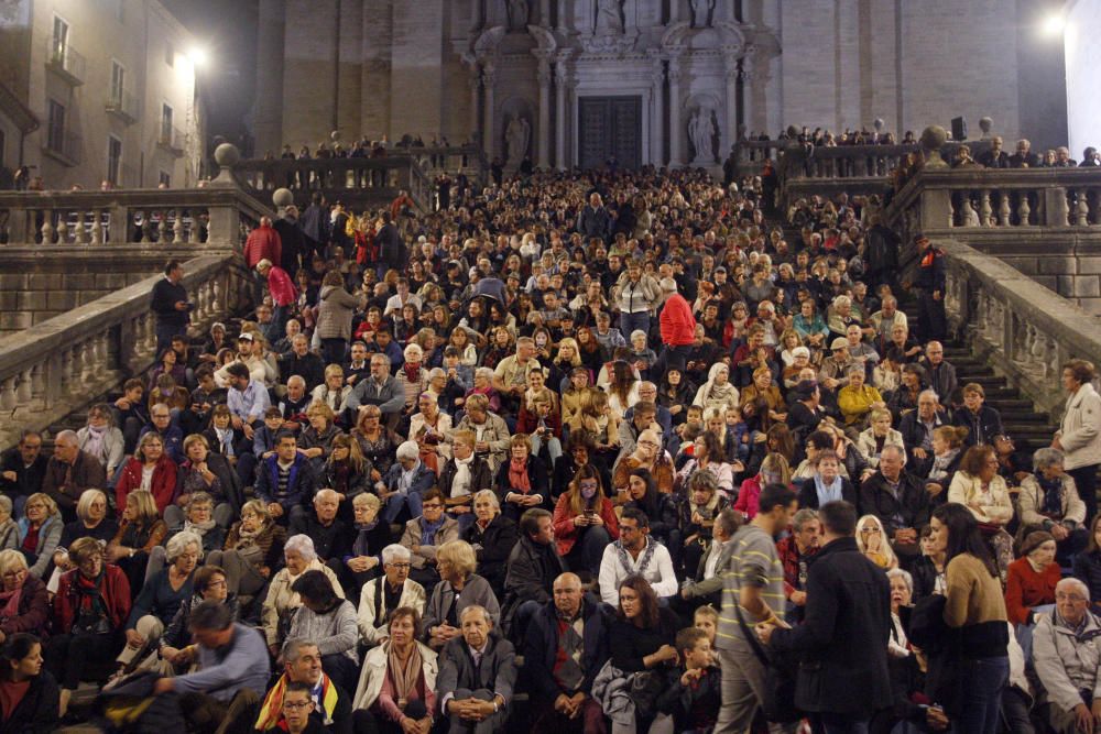 Concert del grup Terra Endins a les escales de la Catedral de Girona