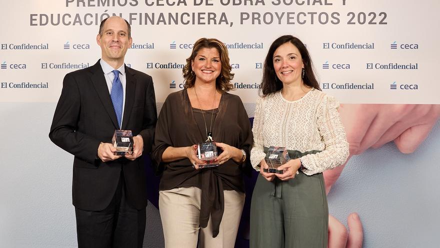 Tres proyectos de Fundación Ibercaja reconocidos con Premios CECA de Educación Financiera