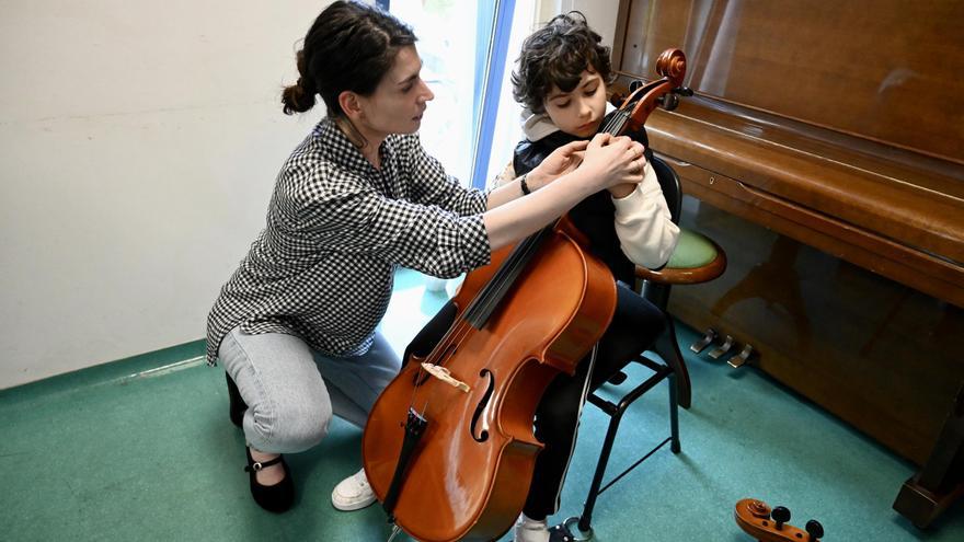 El conservatorio busca potenciar el talento y la cultura musical de los más pequeños