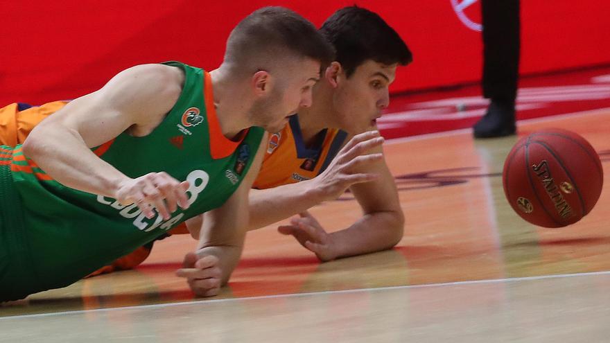 Valencia BC vuelve a pecar de falta de intensidad ante el Cedevita Olimpija (85-97)