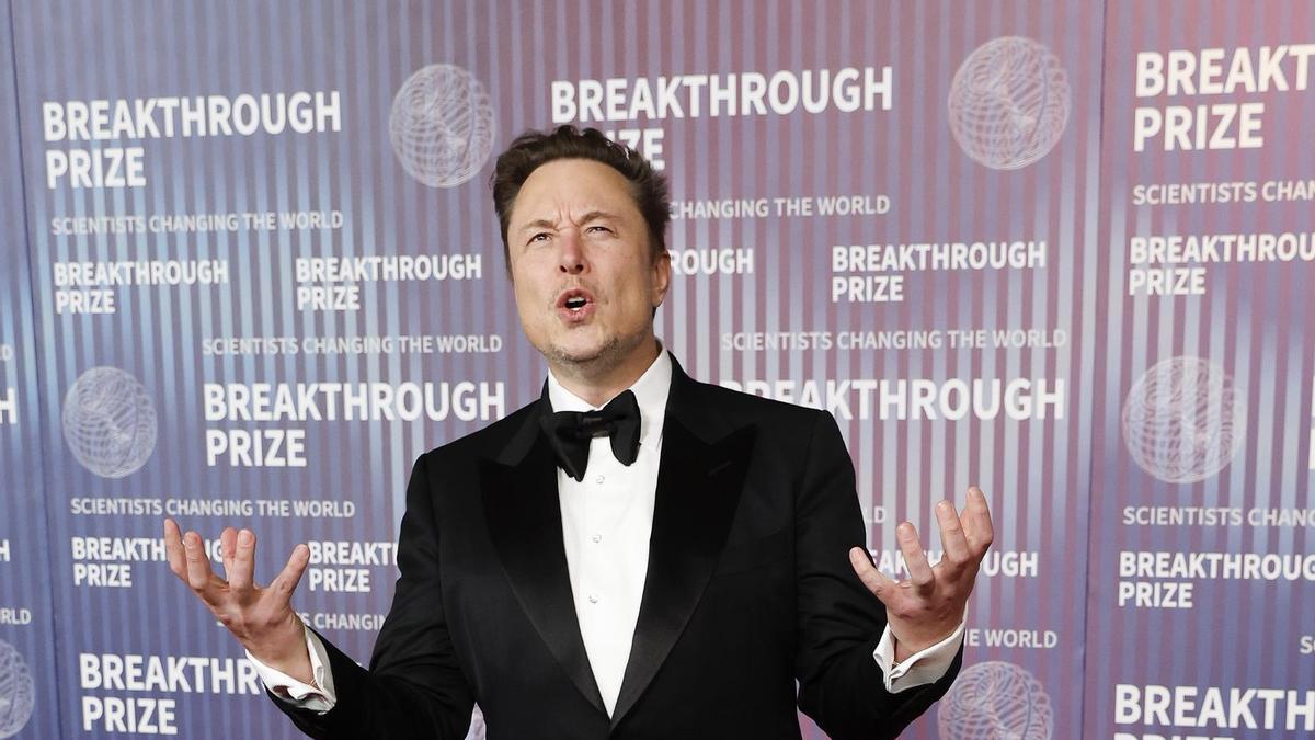 El magnate tecnológico Elon Musk, propietario de Tesla, SpaceX y X Corp.