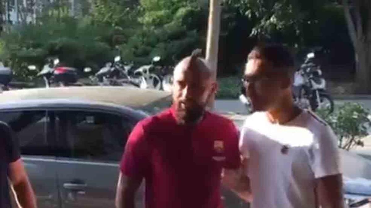 Arturo Vidal pasa la revisión médica