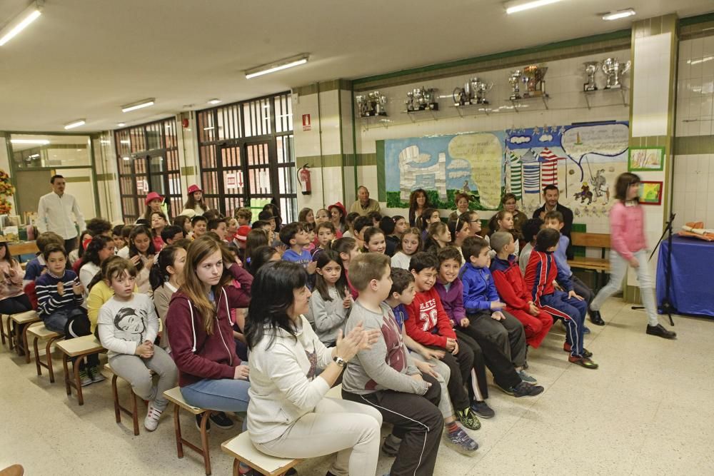 Celebración del Día del Libro en los colegios de Gijón