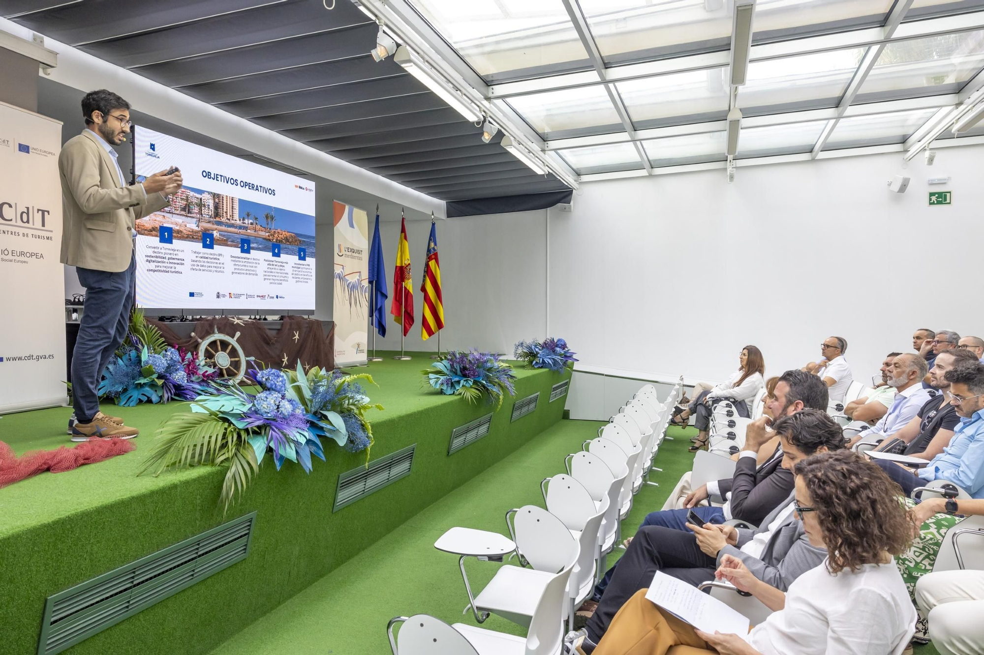 Presentación del nuevo Plan Estratégico de Turismo de Torrevieja en el CdT