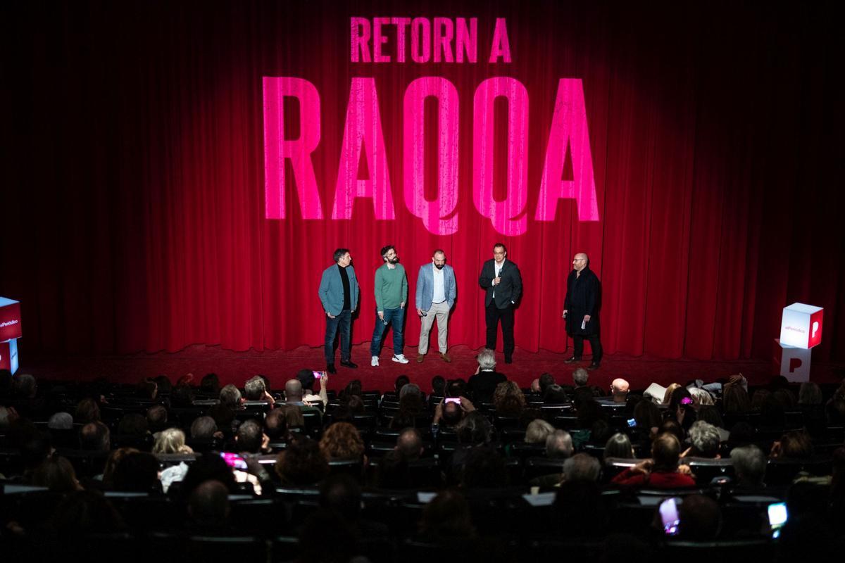 Preestreno del documental Retorno a Raqqa, sobre el infierno sufrido por Marc Marginedas,  periodista de El Periódico y capturado en Siria el 4 de septiembre de 2013 por Estado Islámico y liberado 178 largos días después.