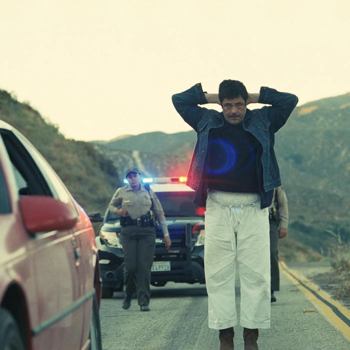 Benicio del Toro en la película de Paul Thomas Anderson.