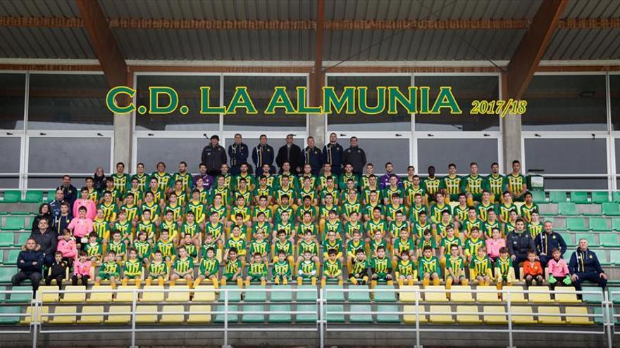 El CD La Almunia presenta a sus equipos