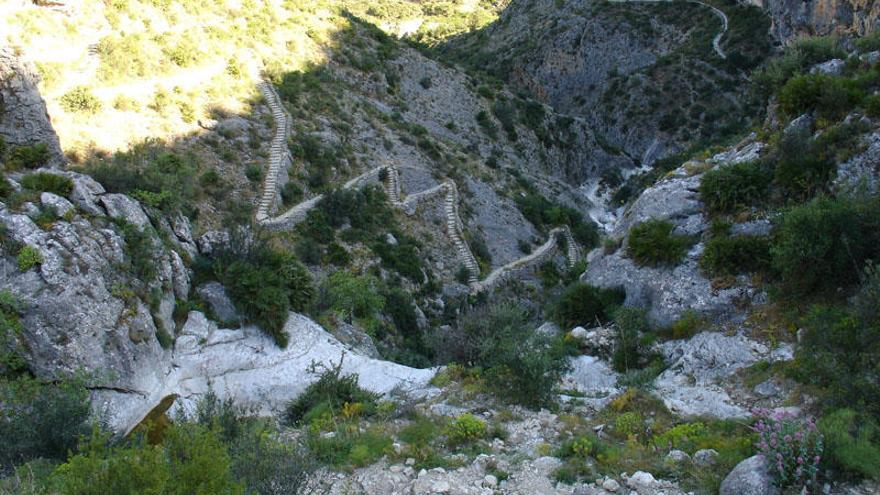 Muere un excursionista al sufrir un infarto en el Barranc de l&#039;Infern de la Vall de Laguar