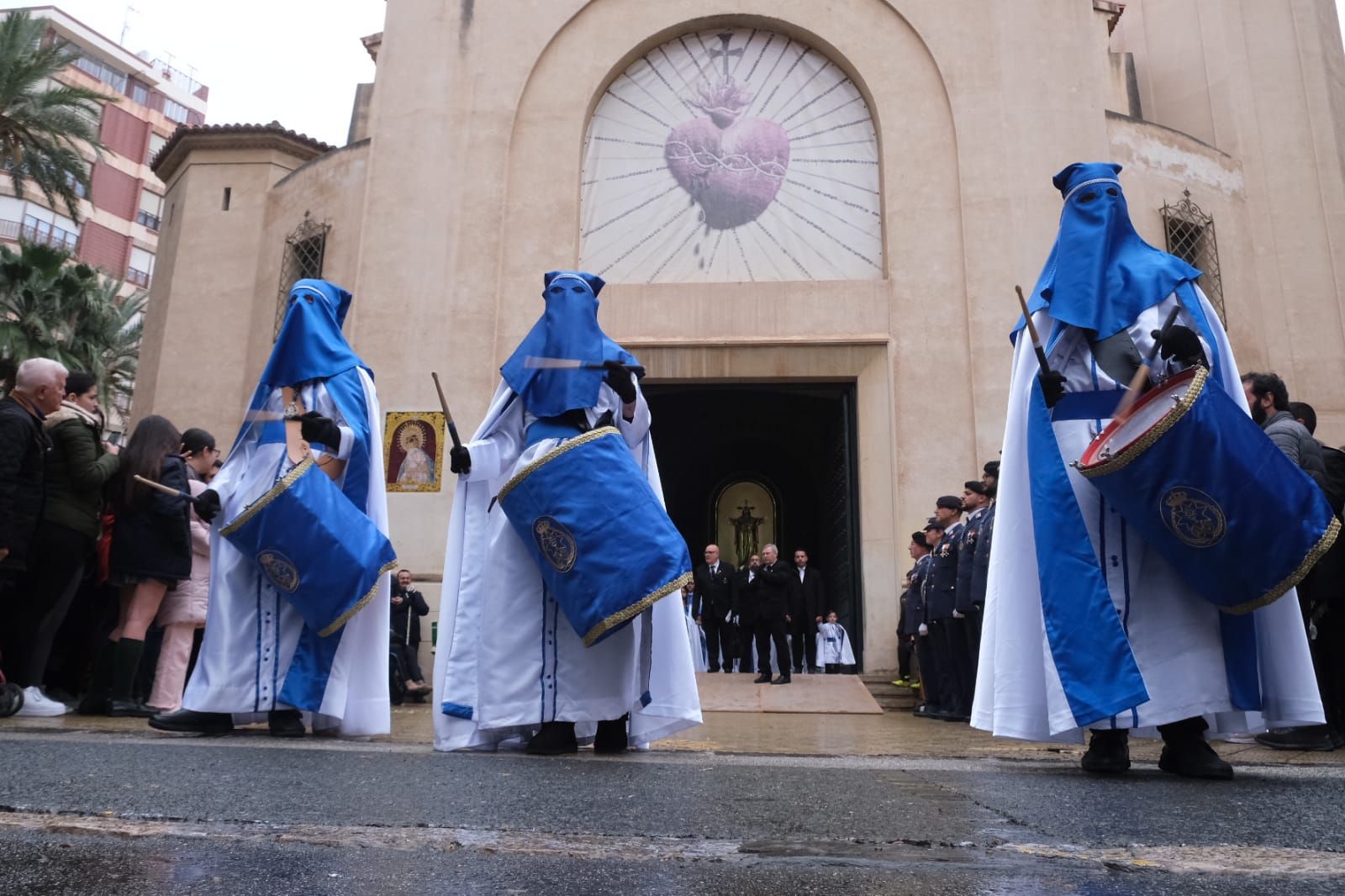 Suspendida la procesión de Poder y Estrella en Elche por la lluvia