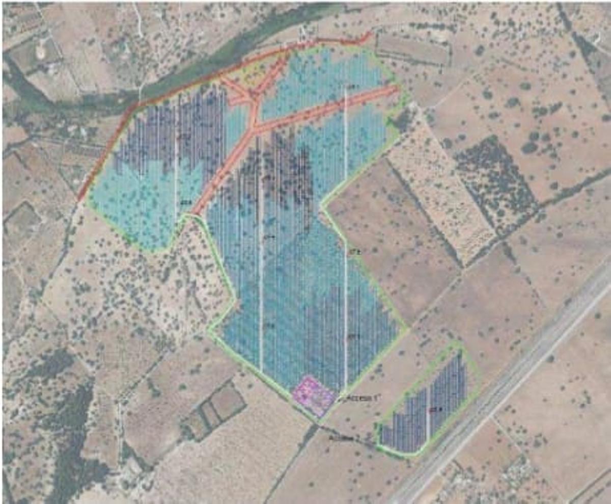 El GOB alerta de un parque fotovoltaico que ocupará más de 52 hectáreas afectando a terrenos de Inca y Selva