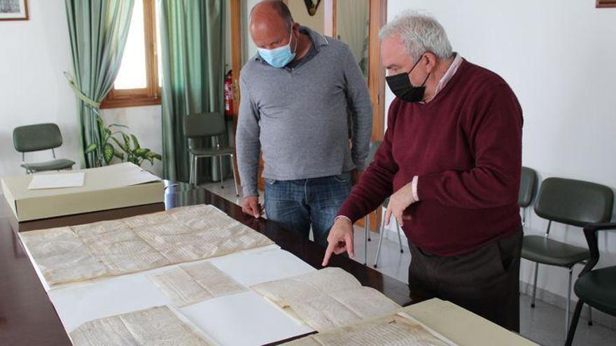 Culla recupera 48 relevantes pergaminos entre los siglos XIV y XVI