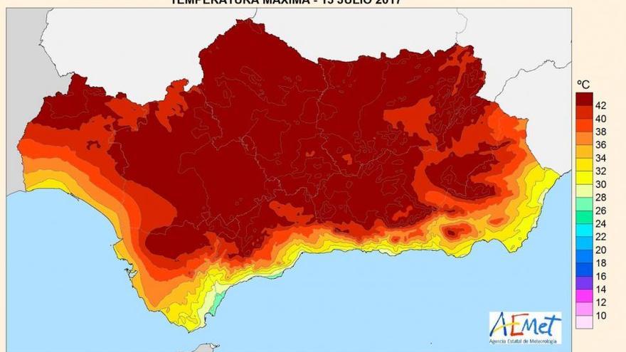 Montoro bate el récord de España de calor con 47,3º