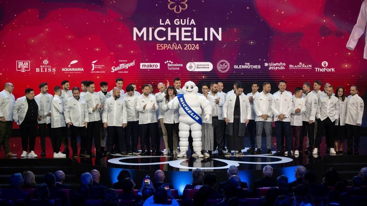 Los 31 con 1 estrella Michelin.