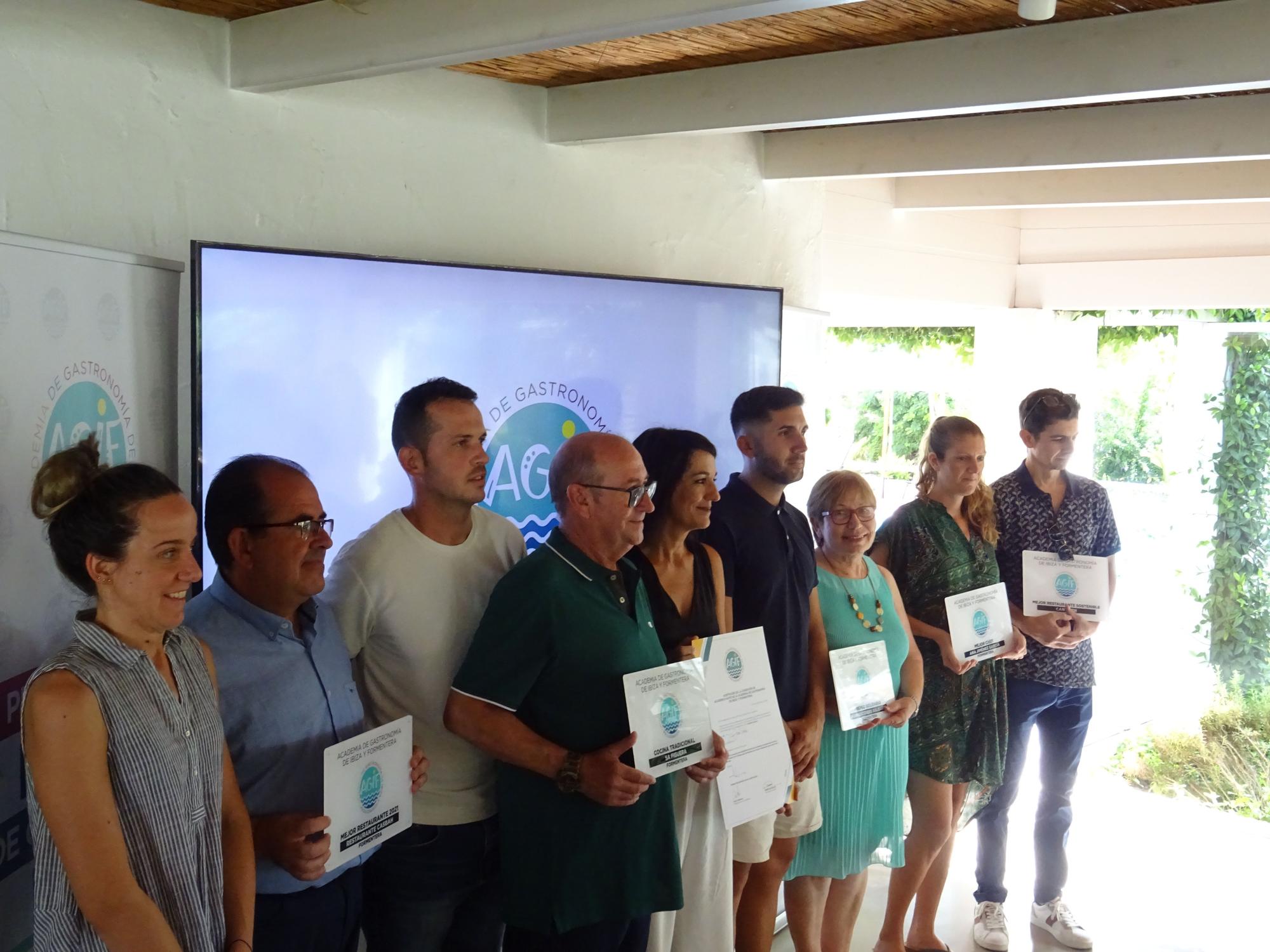 Premios para la mejor gastronomía de Formentera.